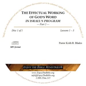 Effectual Working of God's Word in Israel's Program - Part 2, The - Image 2