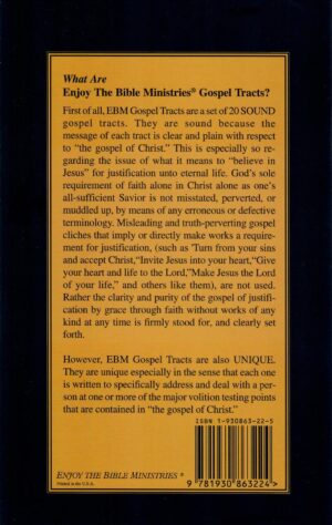 Enjoy The Bible Ministries Gospel Tracts (Booklet) - Image 2