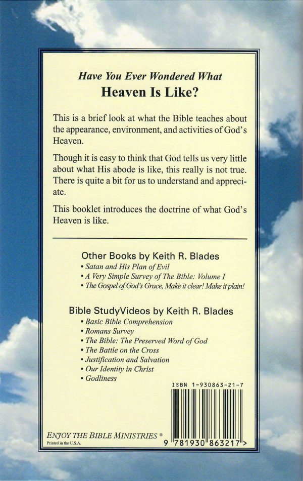 Have you ever wondered what Heaven is like? (**1st Edition**) – Enjoy ...
