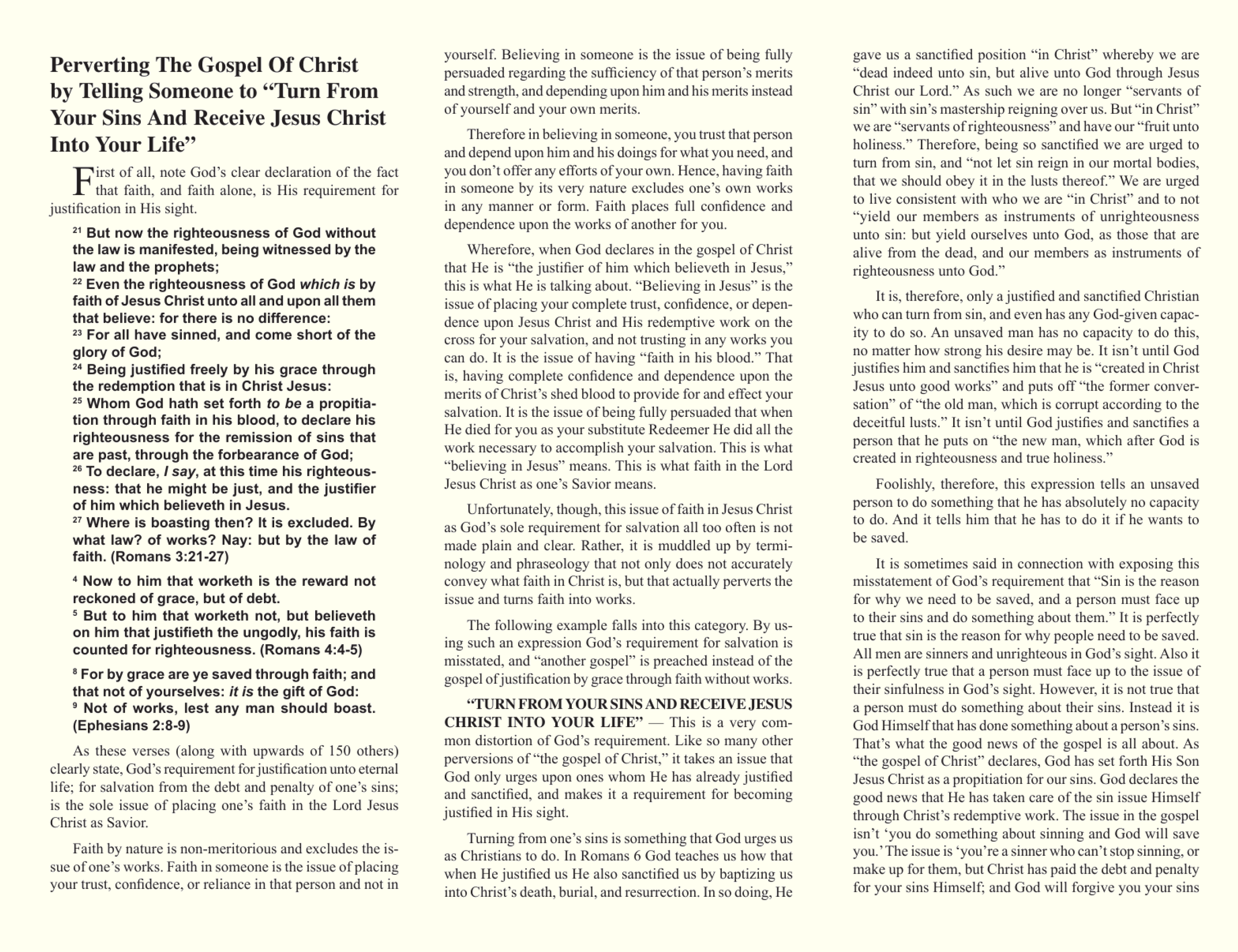 Turn From Your Sins and Receive Jesus Christ into Your Life - Image 2